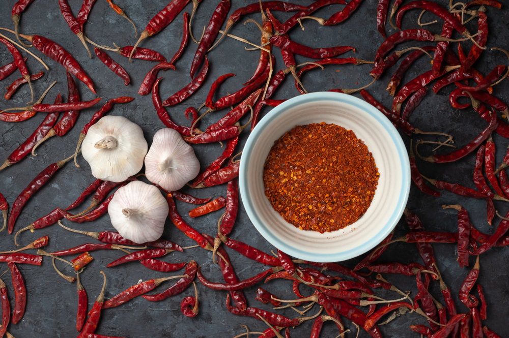 Chili and garlic